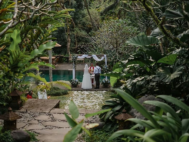 Ślub w tropikalnym raju